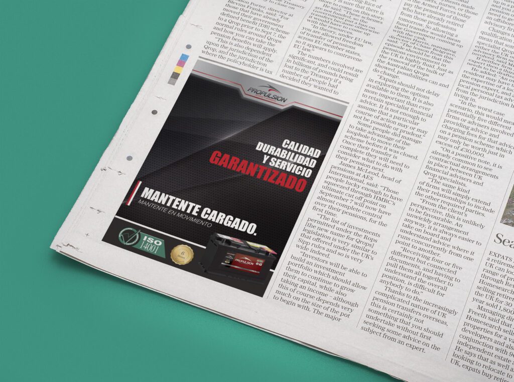 14 Newspaper Adverts Mockups